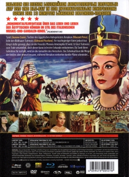 Nofretete - Königin vom Nil - 2-Disc Limited Uncut Mediabook von White Pearl Classics / daredo - Limitiert auf 1500 Stück & nicht nummeriert - DVD & Blu-ray - Neu & OVP